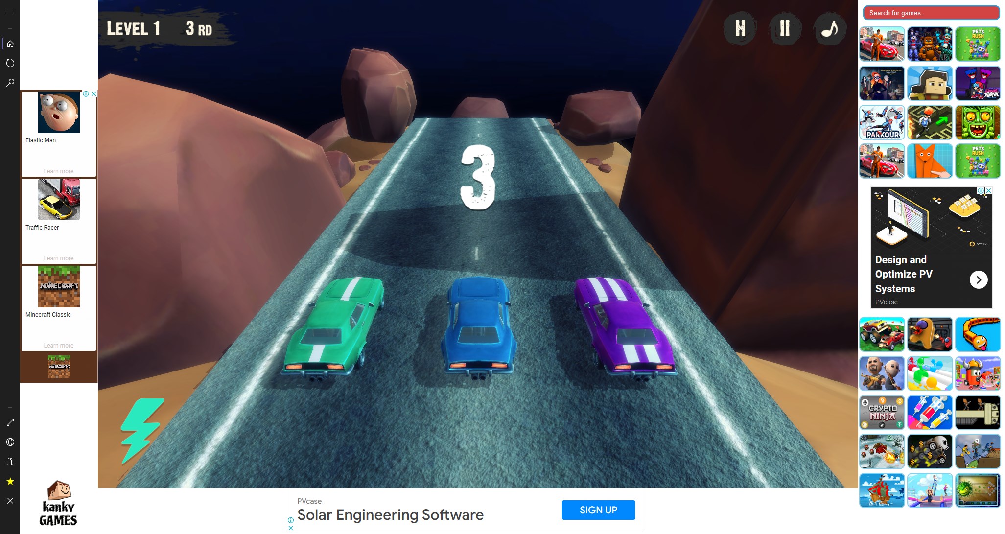 Captura 5 Desert Car Racing windows