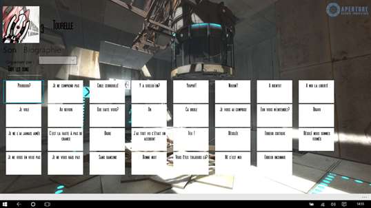 Portal 2 FR Sounds screenshot 2