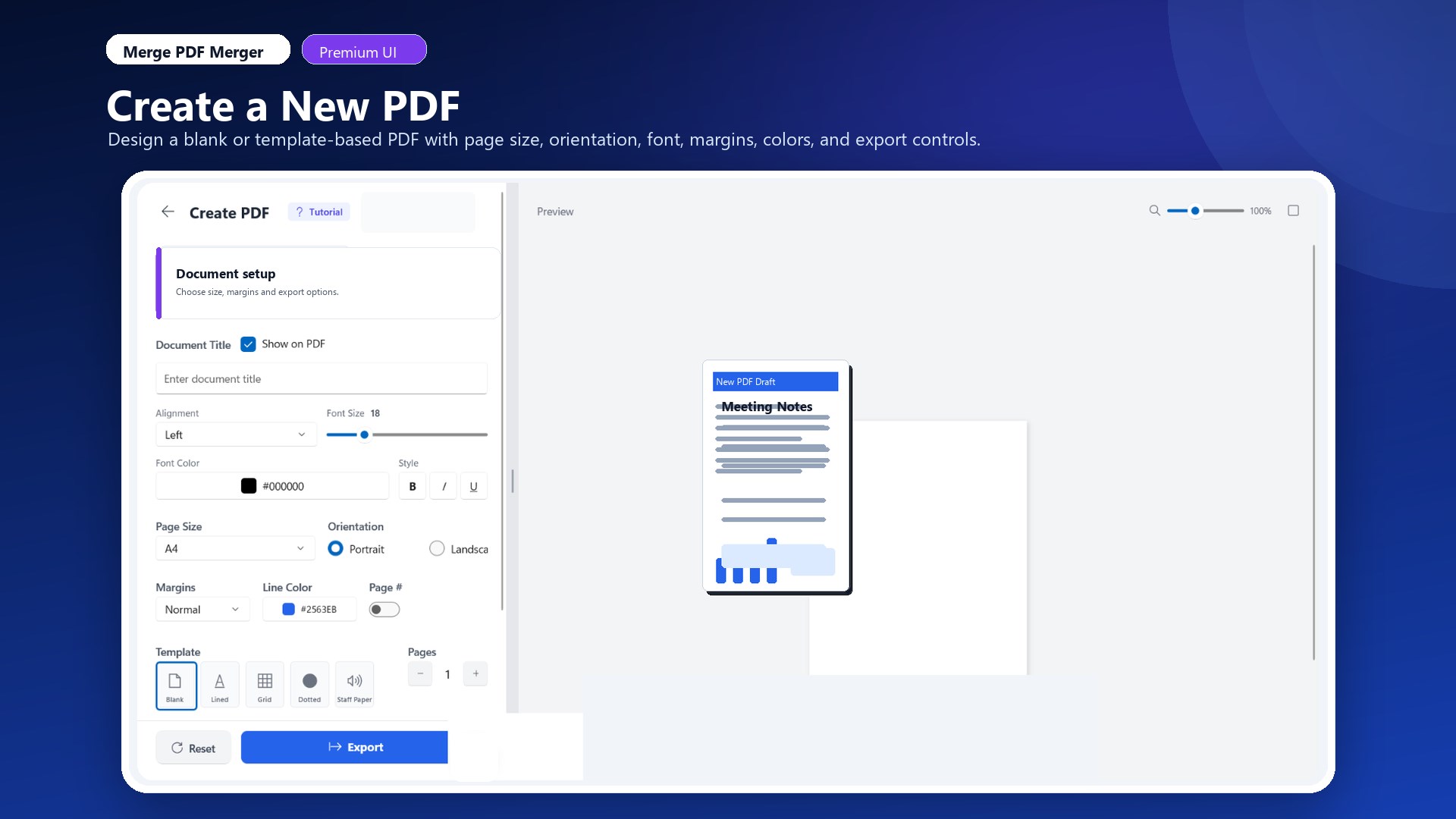 Merge PDF: Combine PDF files screenshot