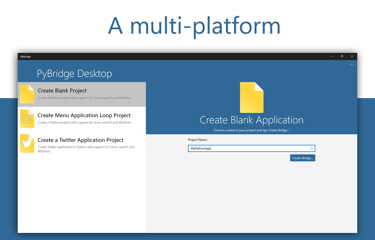 #2. PyBridge (Windows) Podle: Bisneto