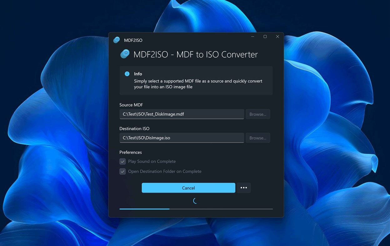 #2. MDF2ISO - MDF to ISO Converter (Windows) Podle: Evlar