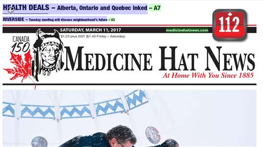 Medicine Hat News e-Edition screenshot 1