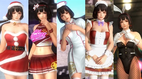 DOA5LR Naotora Ii Debüt-Kostümset