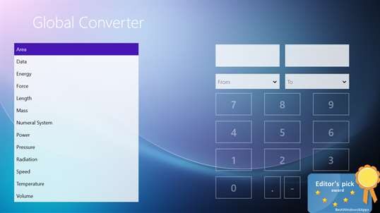 Global Converter screenshot 1