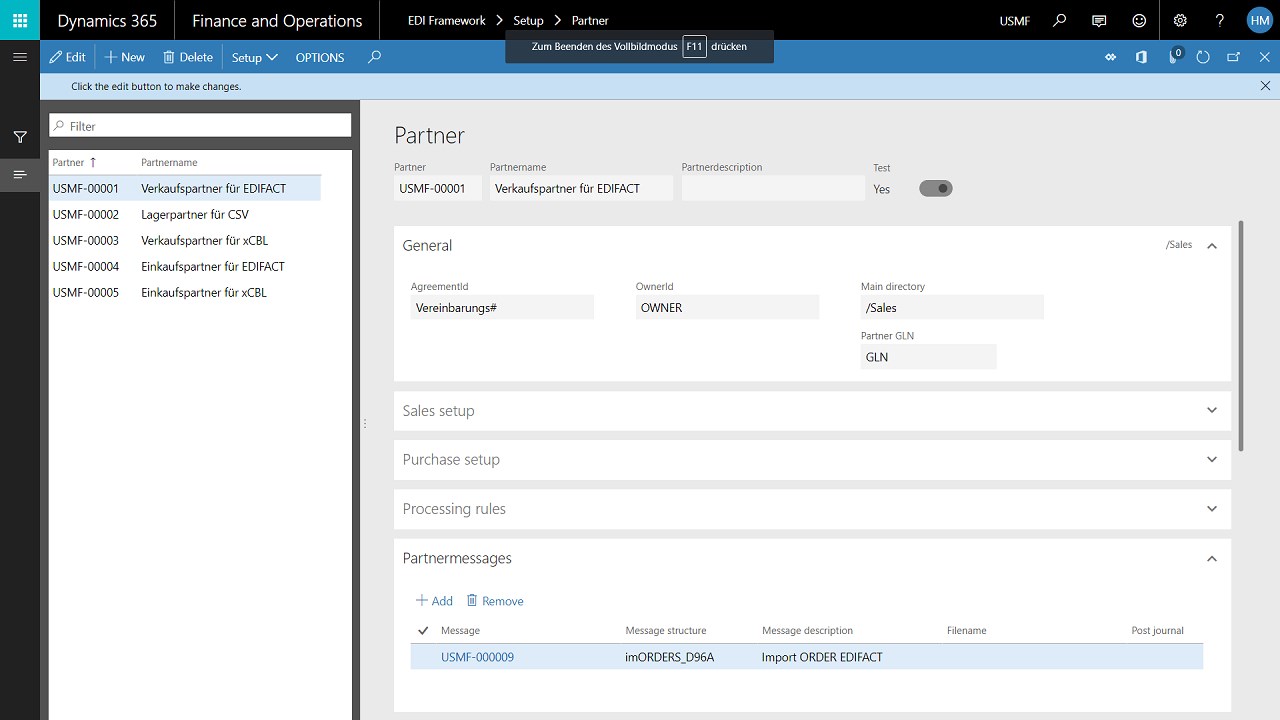 Snapshot 3 of BE-terna EDI-Framework