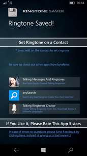 Ringtone Saver screenshot 4