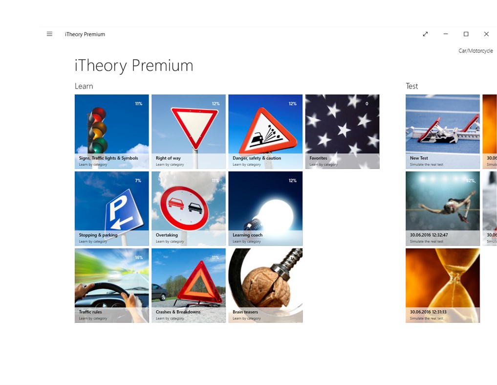 #1. iTheorie Auto Theorie asa CH (Windows) By: Swift Management AG