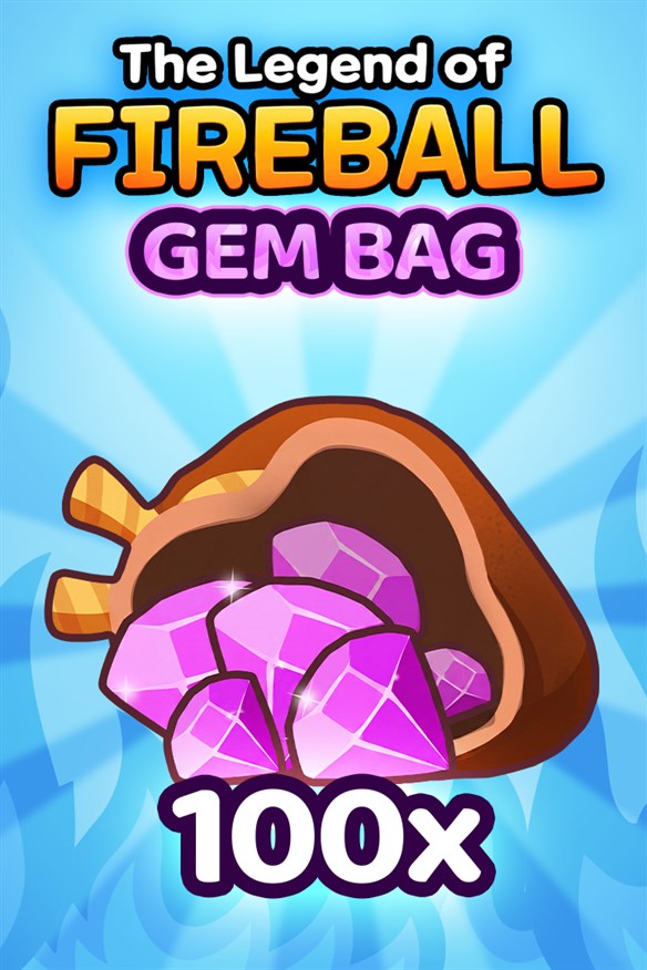 The Legend Of Fireball: Gem Bag - 100 Xbox Series X|S and Xbox One cover art