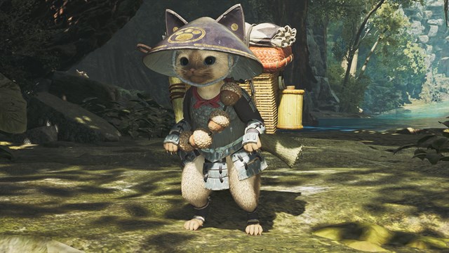 Felyne Layered Armor Set: Felyne Ashigaru screenshot 2