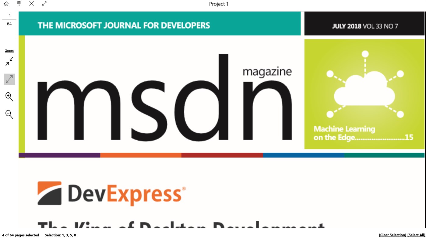 #4. PDF Split (Windows) بواسطة: XtremeDevelopments.com Ltd