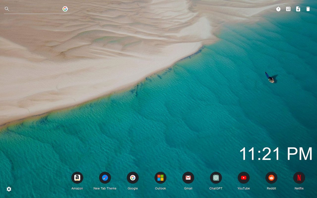 Bazaruto Archipelago Wallpaper New Tab