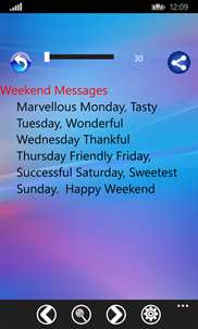 Weekend Messages screenshot 3