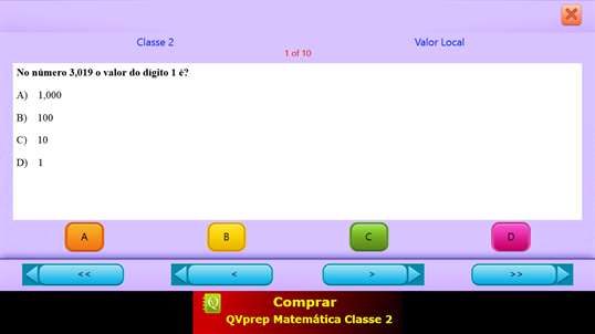 QVprep Lite Matemática Classe 2 screenshot 8