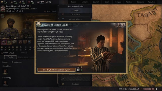 Crusader Kings III: Wandering Nobles screenshot 1