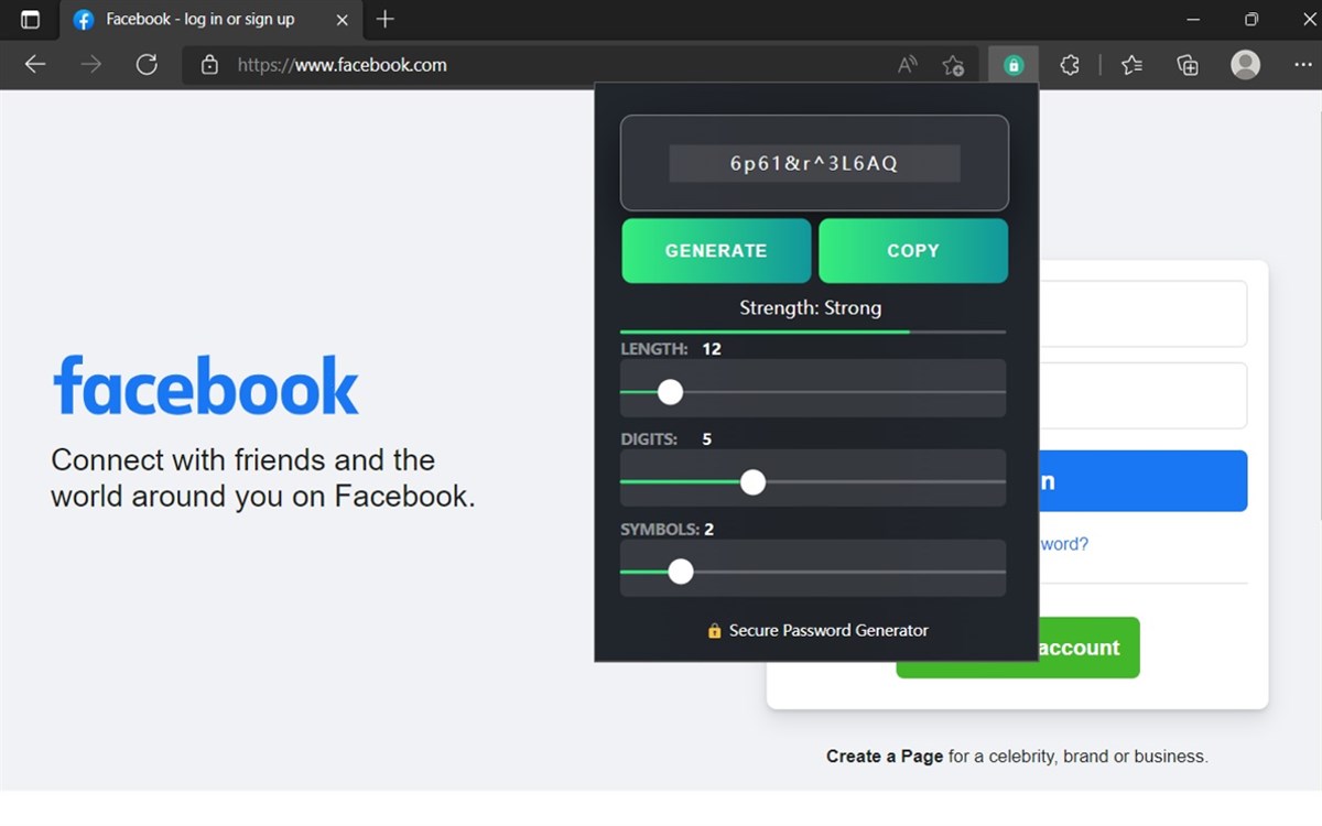 Secure Password Generator