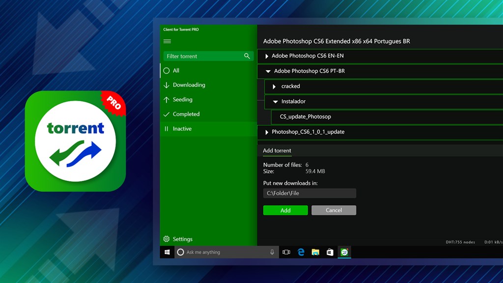 Client For Torrent PRO - Microsoft Apps