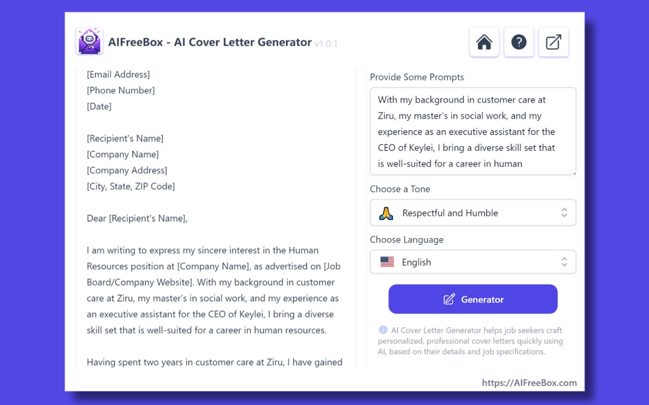 AI Cover Letter Generator: Boost Hire Appeal