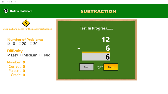 Math Zone screenshot 3