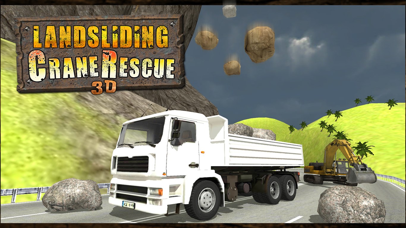 Hill Climb Rescue Crane OffRoad Truck Driver Simulator for Windows 10