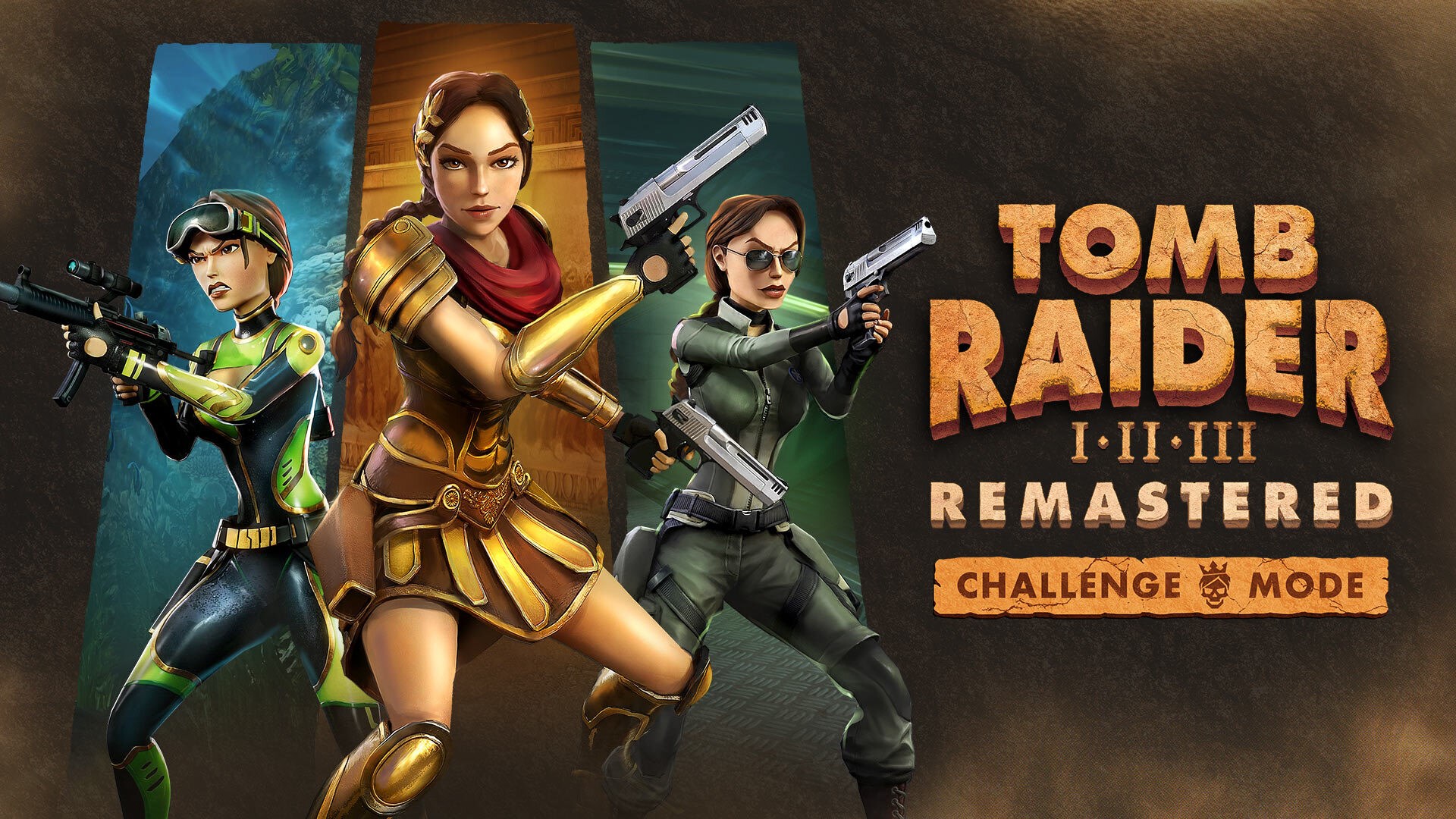 Tomb Raider I-III Remastered Starring Lara Croft - Challenge Mode Trailer