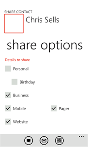 Share Contact screenshot 5
