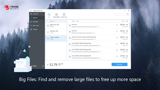 Cleaner One Lite PC Cleaner, Free up Disk Space, Duplicate Cleaner, Clean RAM Memory, Optimize Storage & Speed up Windows System, Check Network Speed screenshot 6