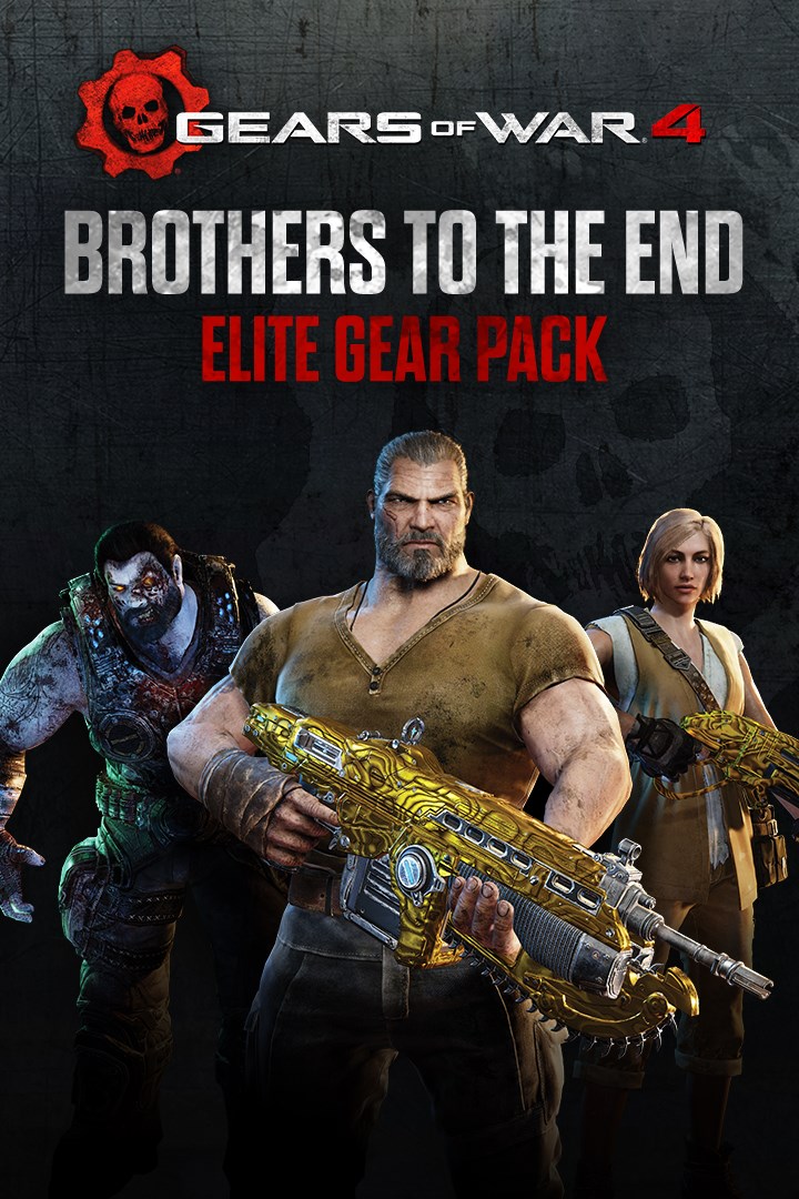 Gears of War 4 "Brothers to the End" and Vintage Del Elite Gear Packs