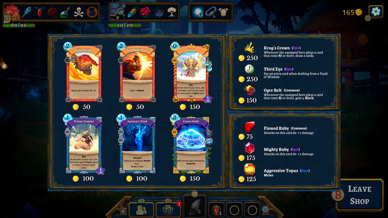 Roguebook screenshot 2