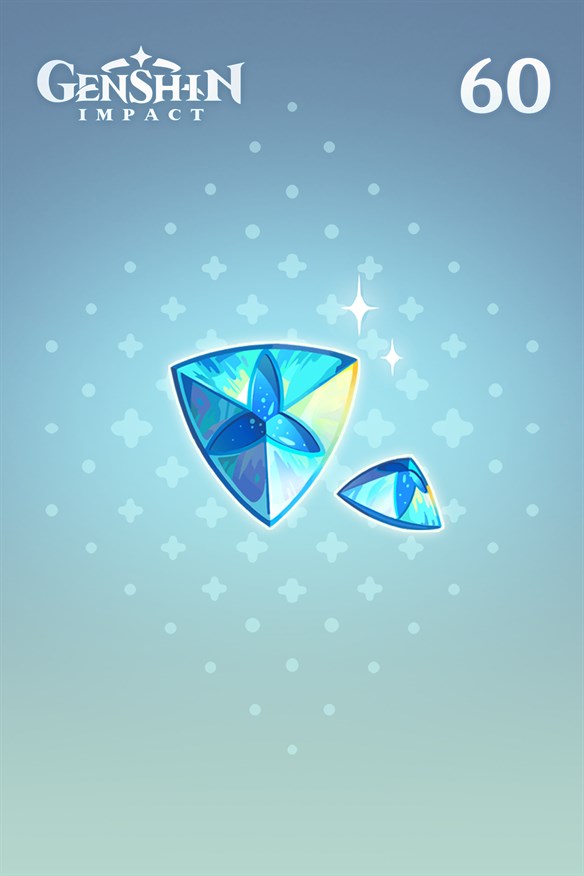 Genshin Impact - 60 Genesis Crystals Xbox Series X|S and Xbox One cover art