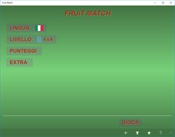 Fruit and Match - X