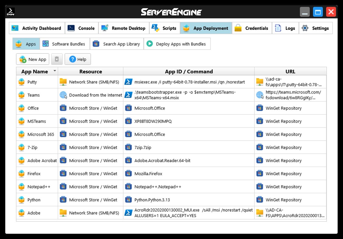 #6. ServerEngine (Windows) 由: CForce-IT, Claudio Orlando