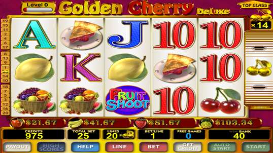 Slots! Golden Cherry Deluxe screenshot 1