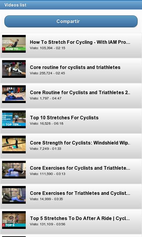 Cycling Training Screenshots 2