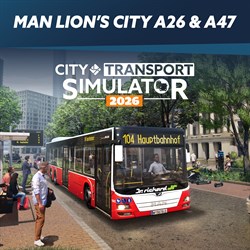CTS 2026 - Bus DLC: MAN Lion's City A26 & A47 - City Transport Simulator Bus & Tram