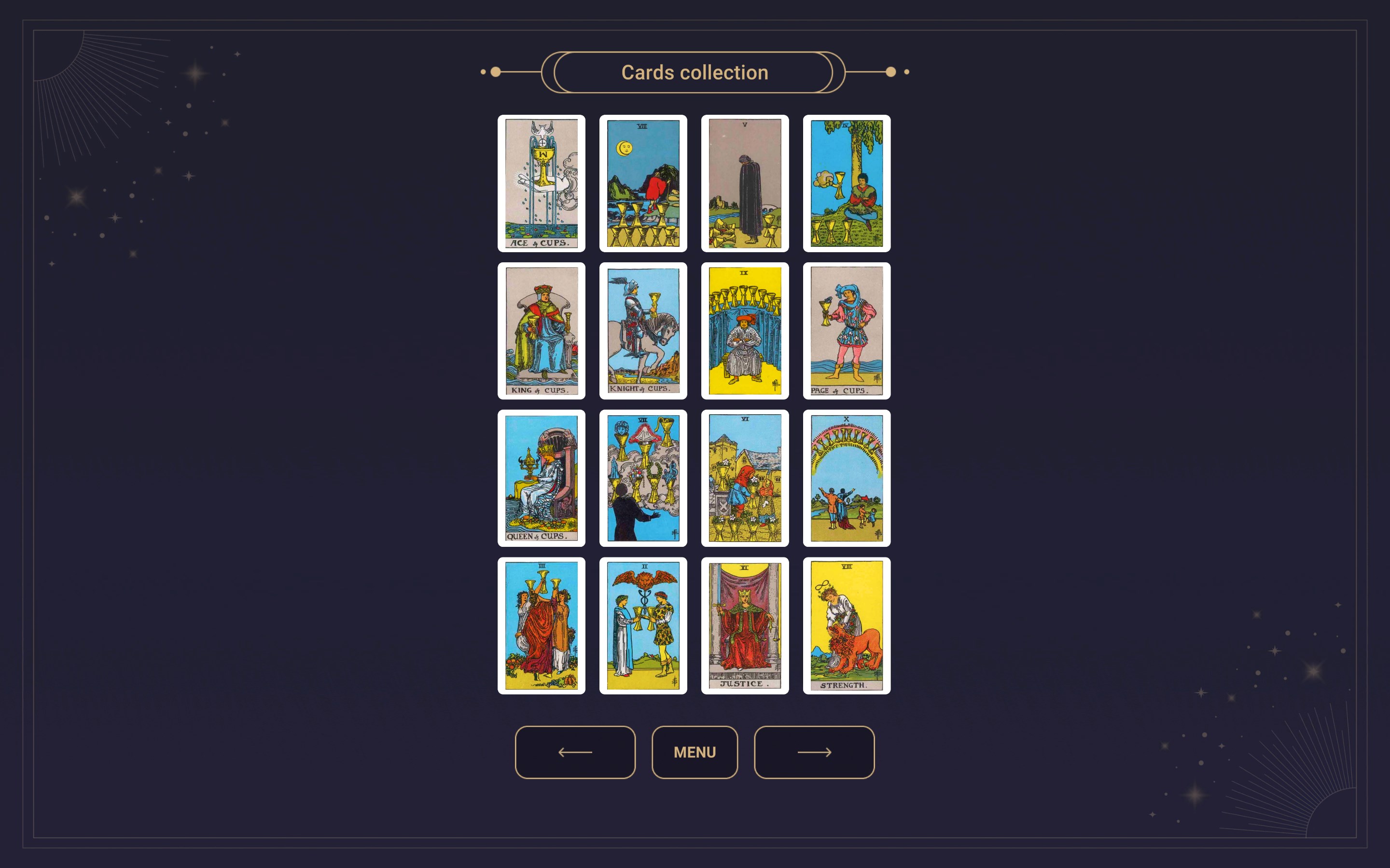 Tarot Reading - Trusted Cards Deck screenshot