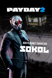 ¡Paquete de personajes Sokol de PAYDAY 2: CRIMEWAVE EDITION!