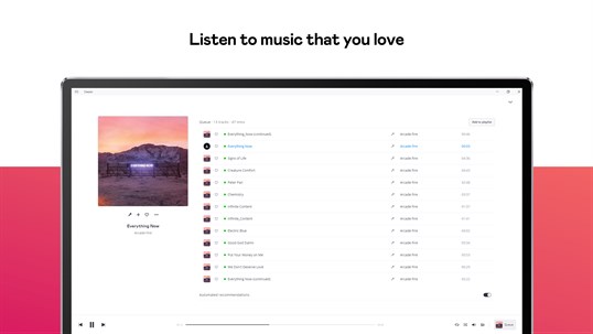 Deezer Music screenshot