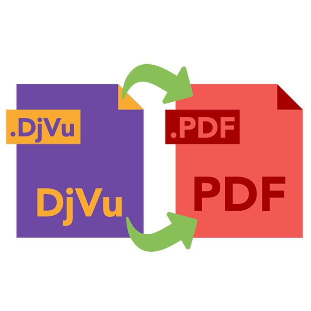 DjVu to PDF Pro Document Converter