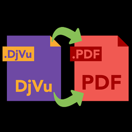 DjVu to PDF Pro Document Converter