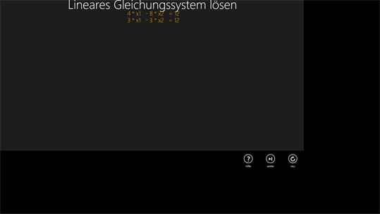 Lineare Gleichungen screenshot 4