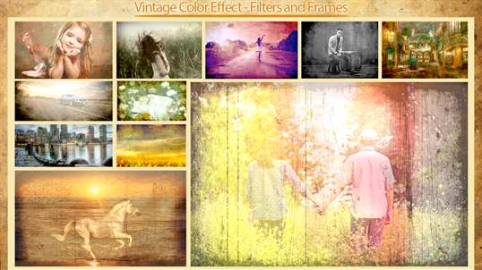 Vintage Color Effect - Filters and Frames screenshot 5