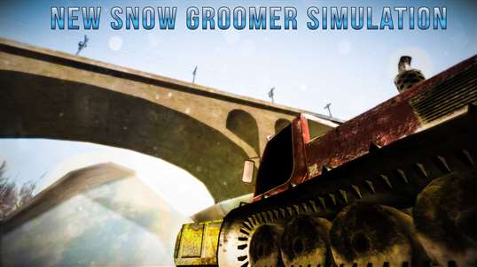 Snow Excavator-Plow and Truck Driving Simulator screenshot 2