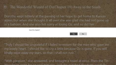 The Wonderful Wizard of Oz eBook Screenshots 2