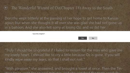 The Wonderful Wizard of Oz eBook screenshot 2