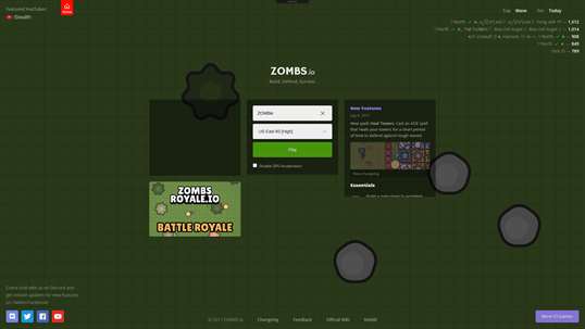 ZOMBS.io Player Pro screenshot 1