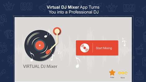 Virtual DJ Mixer : Mix and Record Music Screenshots 1