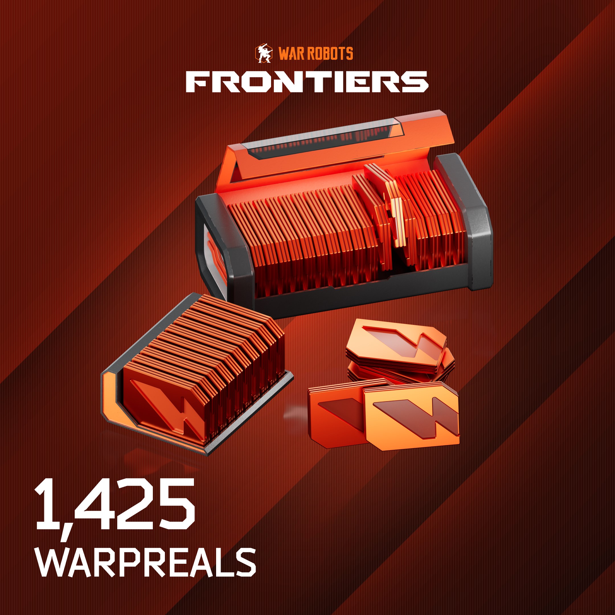 1250 и 175 бонусных варп-реалов War Robots: Frontiers