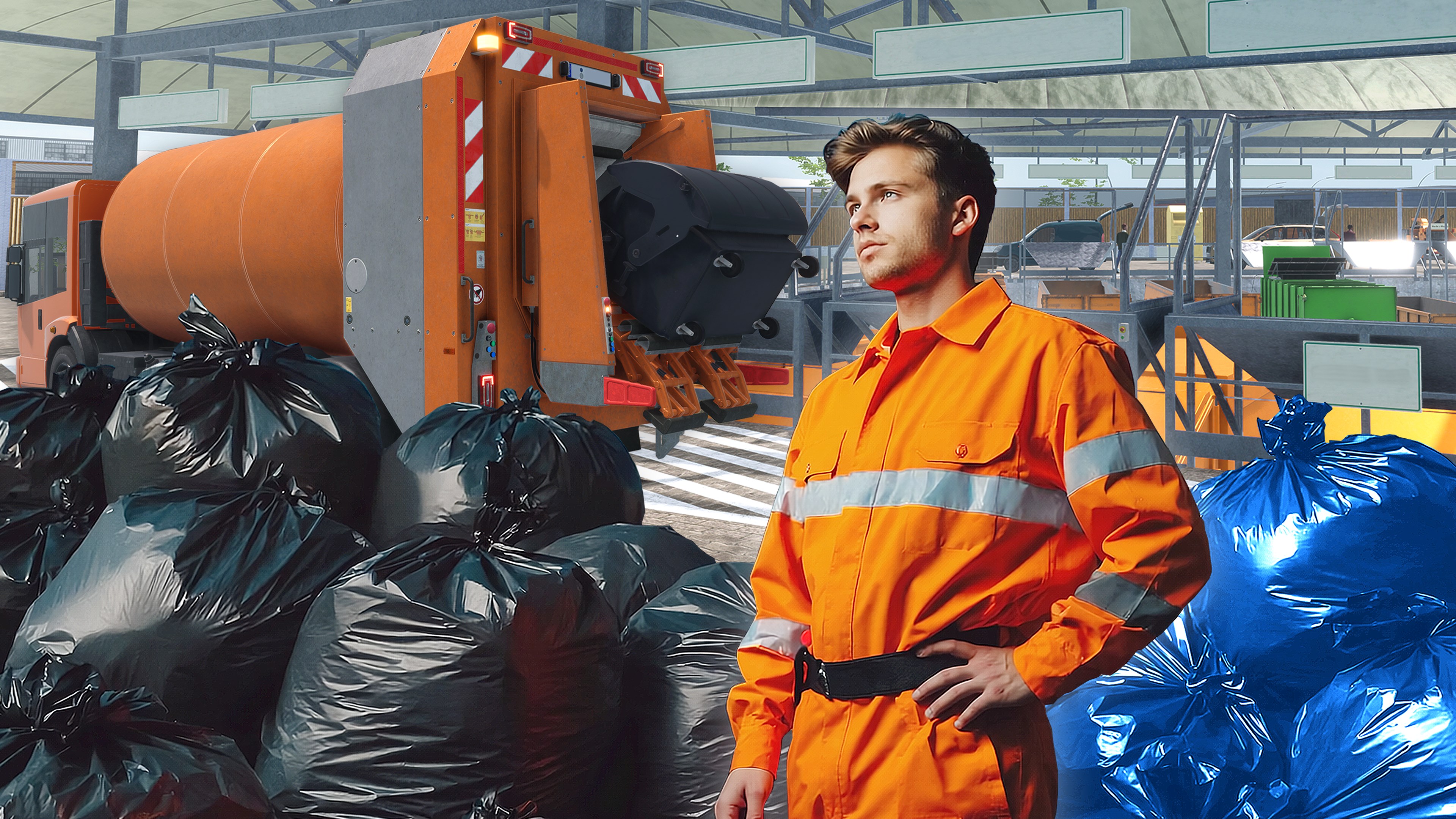 Купить ключ дешево My Recycling Center 2. Bulk Trash Trucks Edition