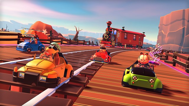 Garfield Kart Road 67 - 2 in 1 screenshot 2