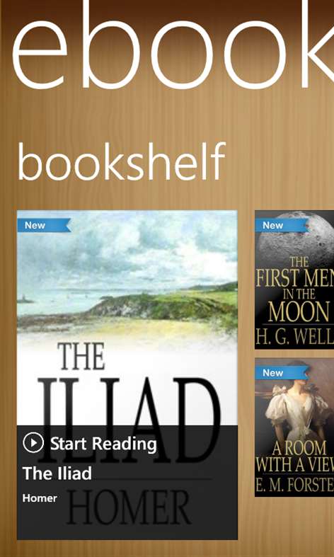 Ebook Reader Screenshots 1